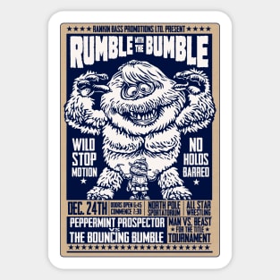 Rumble With The Bumble Sticker